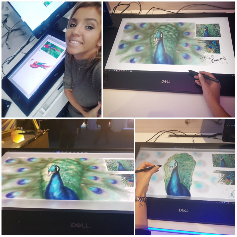 PetraHonzikova's tweet photo. "Drawing is not what one sees, but what one can make the others see." #DellCanvas #funafterwork https://t.co/CSi5IAPmcv