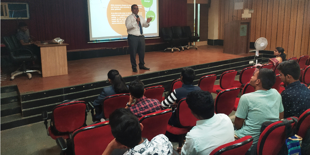 SandipInstitute's tweet photo. MHRD IIC’s Student Council, in coordination with Mrs. Anjali Deore Start-up Coordinator, MHRD IIC, organized an informative workshop on Product Development on 18th Feb 2020. Professor Vasim Shaikh from the Dept of Mechanical Engineering, SITRC was the Guest Speaker at the event. https://t.co/I7Radkh5E9
