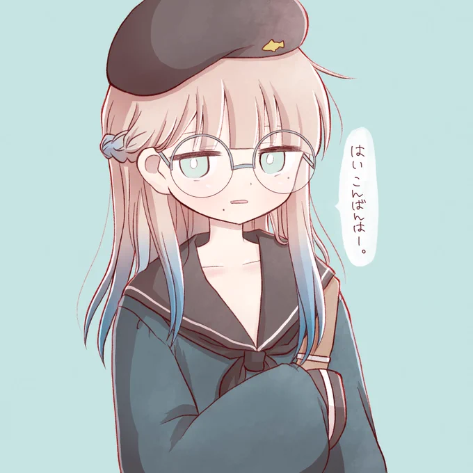 髪型いじられちゃったプロフェッサーちゃん 