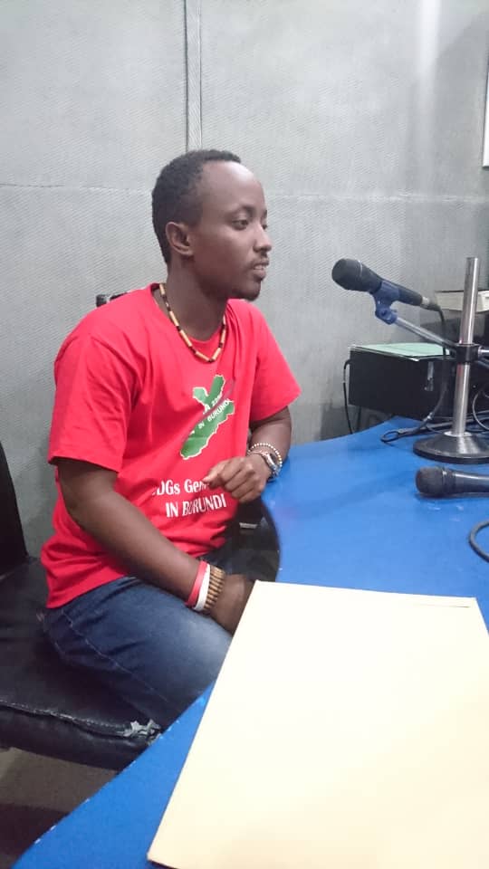 2250Ishaka's tweet photo. Gratitude to the Radio @buja_fm   Promote #SDGs on the Radio on this #DecadeOfAction , we shall be able to better engage with a wider audience in the Burundian community. #SDGsGenerationInBurundi
#DecadeofActionsOnSDGs
@JeremyUNICEF @VeroniqueKabon1 @SDSNYouth_GL @AYCommission https://t.co/rjtWNI5UzM