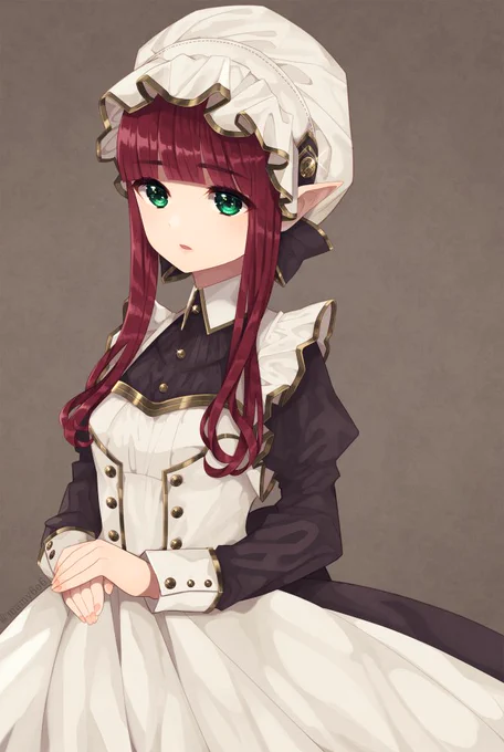 #無言でメイドさんをあげる見た人もやる 