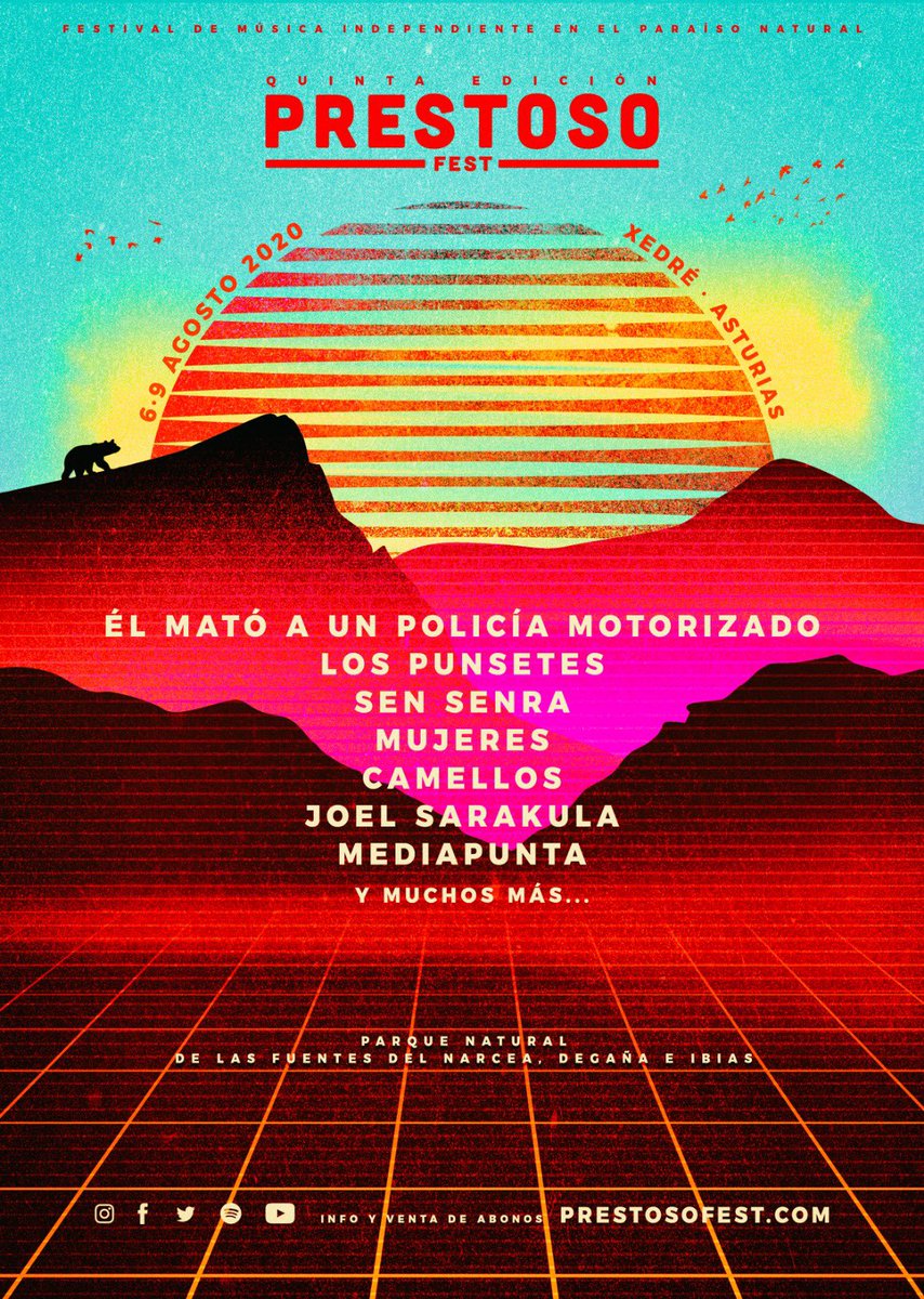 prestosofest's tweet photo. Medio #lainap del #PrestosoFest2020 ya salió de la osera. En breve llega el resto de la familia.
🎫 @wegowES https://t.co/mkdjzMhoPw