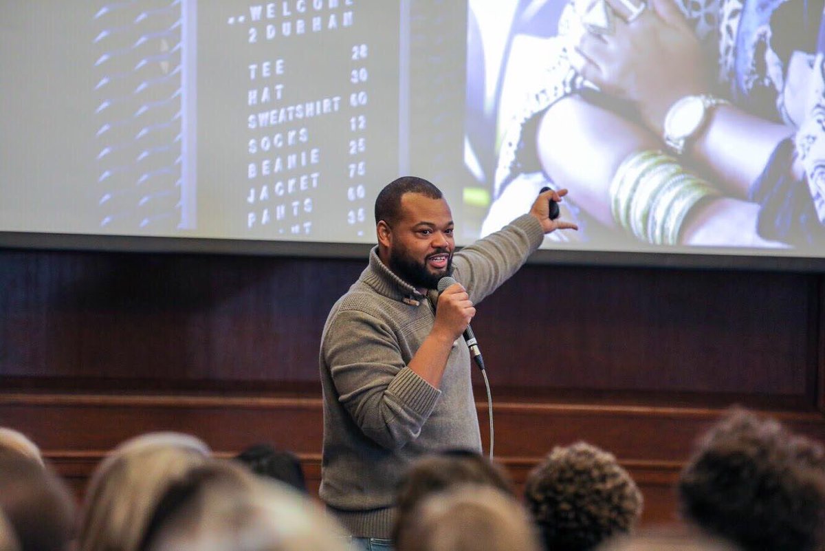 CM_RDU's tweet photo. “Stop trying to follow your dreams. It’s not about investing in the dream, develop the dream.”
#tbt to Tobias Rose incredible talk on #CMinvest in Durham last week.cant wait to rewatch when in need of motivation
📷 @scaroline27 https://t.co/j7zIbB4egN