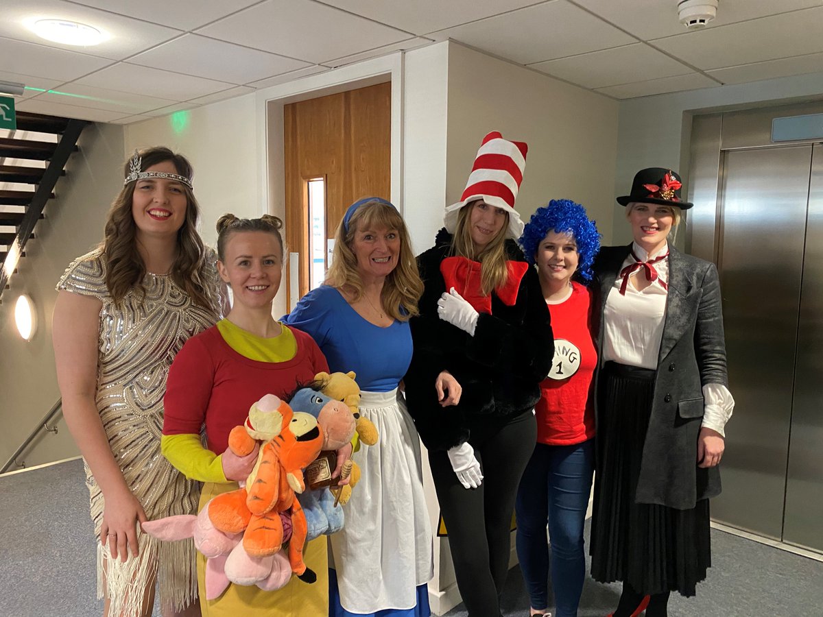 sayyestonyes's tweet photo. The NYES team have dressed to impress this #WorldBookDay 😂

#EduTwitter #WorldBookDay2020 https://t.co/W9pQFAXAzp