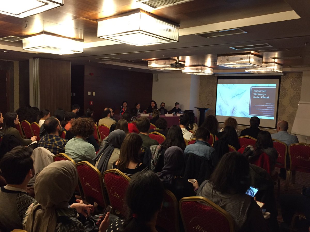 “Suriyeli Mülteciler ve Toplumsal Cinsiyet” başlıklı panelimiz başladı.