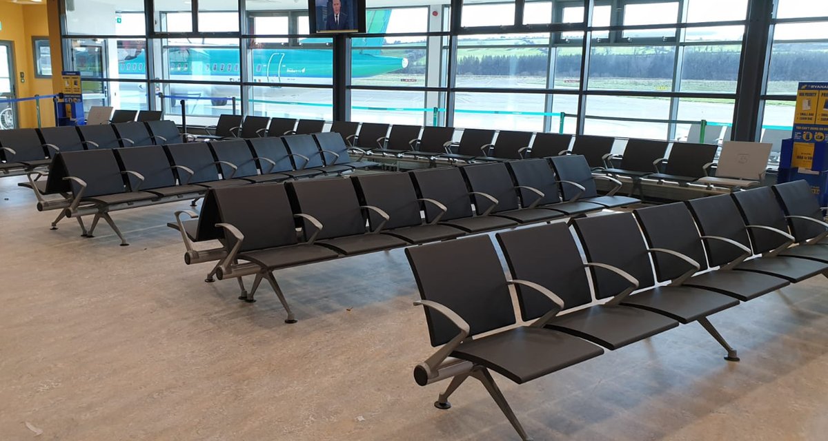Last week our team installed #Flite seating system into 
<a href="/KerryAirport/">Kerry Airport</a>!
