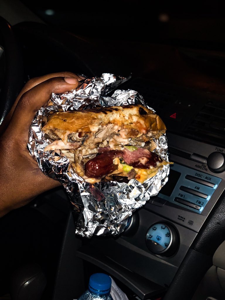 Olivers TruckBeside Glo office , Wuse 2So last night , i decided to try good old street food for dinner, and theres this food truck culture thing in abuja where theres a food truck on like every street..I tried Olivers Truck last night and OMGG“Everything” Burger -N2,200