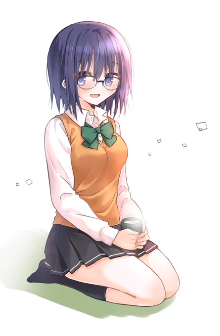 月リメでもシエル先輩と茶道室でお話がしたいしメガネ差分もほしい 