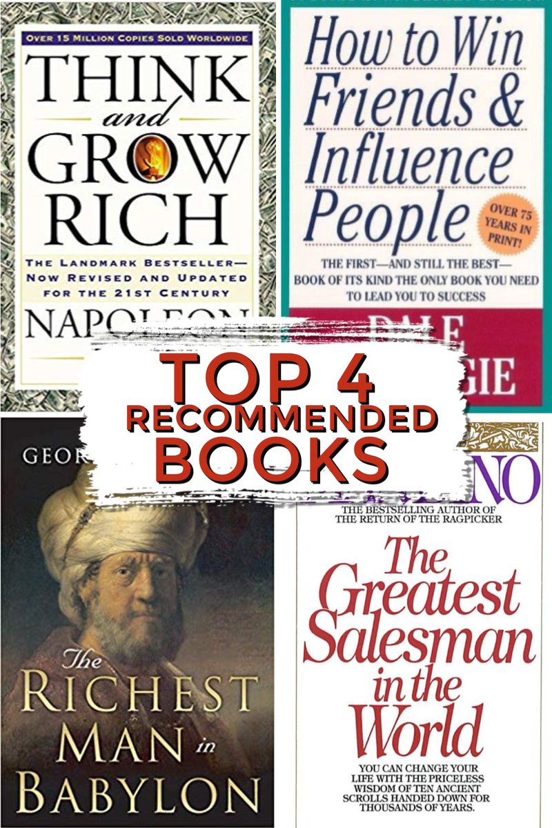 DS_Whited's tweet photo. This list could easily be a hundred, but these are the four most deeply woven into the fabric of our success!

.... if you are curious, number five would be As a Man Thinketh by James Allen. What would you add?

#ReadersAreLeaders #WhitedWisdom #Books #Success #Life https://t.co/4nKGKRUgXK