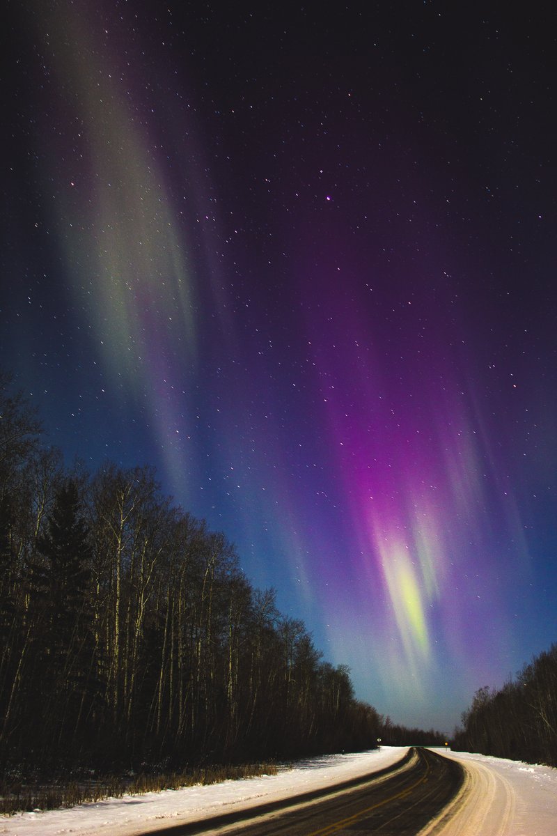 "It made me feel free going out into my little Rez and seeing these lights in the sky, so peaceful and vibrant. I would often think about my grandfather saying, "don’t whistle, they’ll grab you,” and giggle to myself." - Brandee Everett on the blog: bit.ly/2TsgF2m