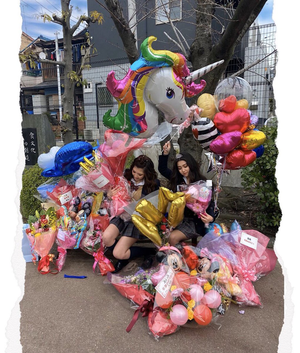 FujisawaAimi's tweet photo. 2020.02.28
卒業👸🏻💜ほんまに樟風きてよかった https://t.co/QPN9Qad1ic
