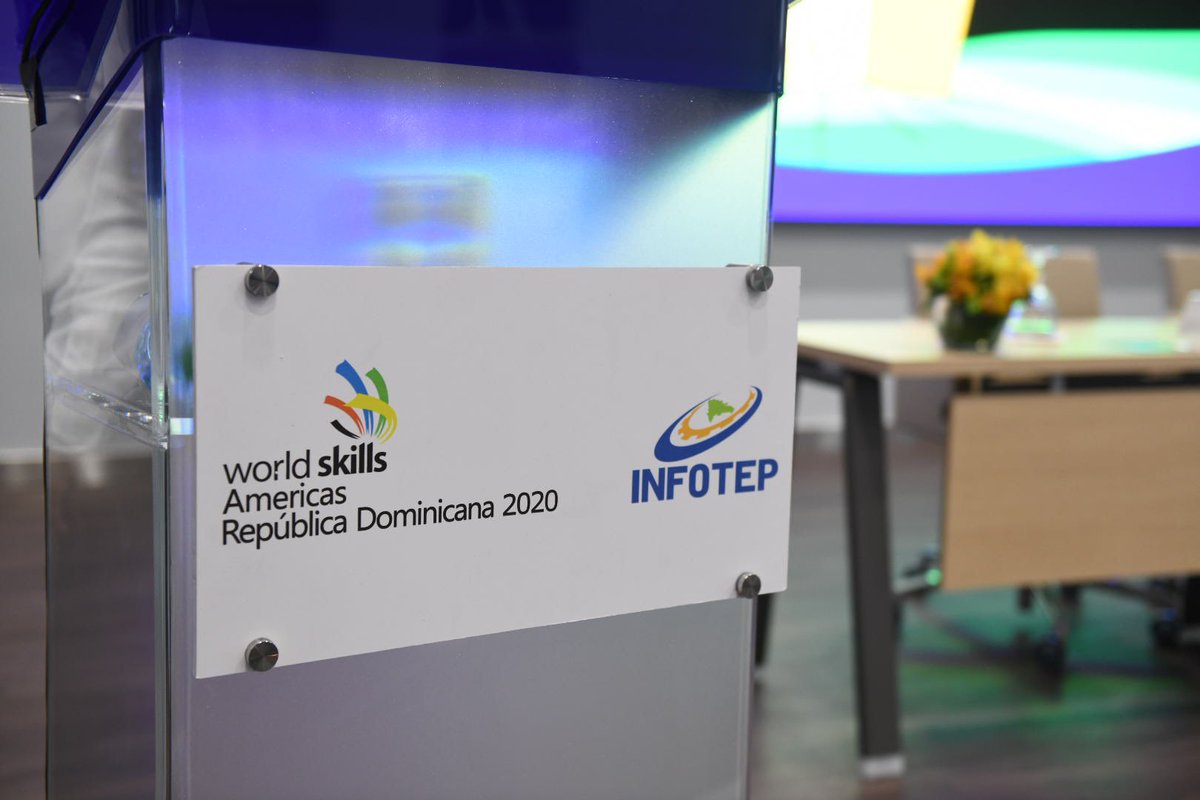 InfotepRD's tweet photo. [HOY] | Rueda de Prensa Anuncio World Skills Americas República Dominicana 2020 ││ #WorldSkillsAmericasRD #INFOTEP #WsaInfotepRD2020 #RuedaPrensaINFOTEP #WSARD2020 https://t.co/1ZxALIaYRP