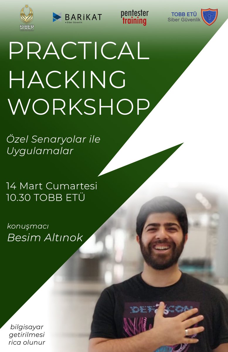 ETÜ Siber Güvenlik Topluluğu #KalbimizdesinNil tweet media