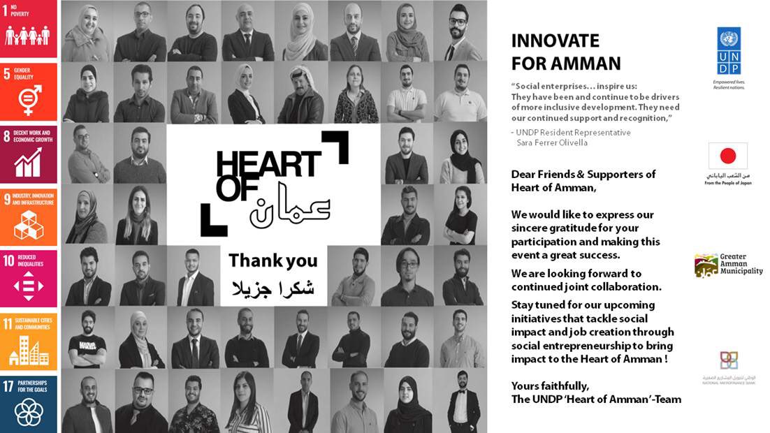 UNDPJordan's tweet photo. 29 startups are on their way to reinvent and reimagine what development looks like for the City of Amman. @Forbes highlights one example of how #NextGenUNDP supports a #DecadeOfAction for accelerating sustainable solutions. #HeartOfAmman 

https://t.co/CgdxwCT8rN https://t.co/EzUYxdOpE9
