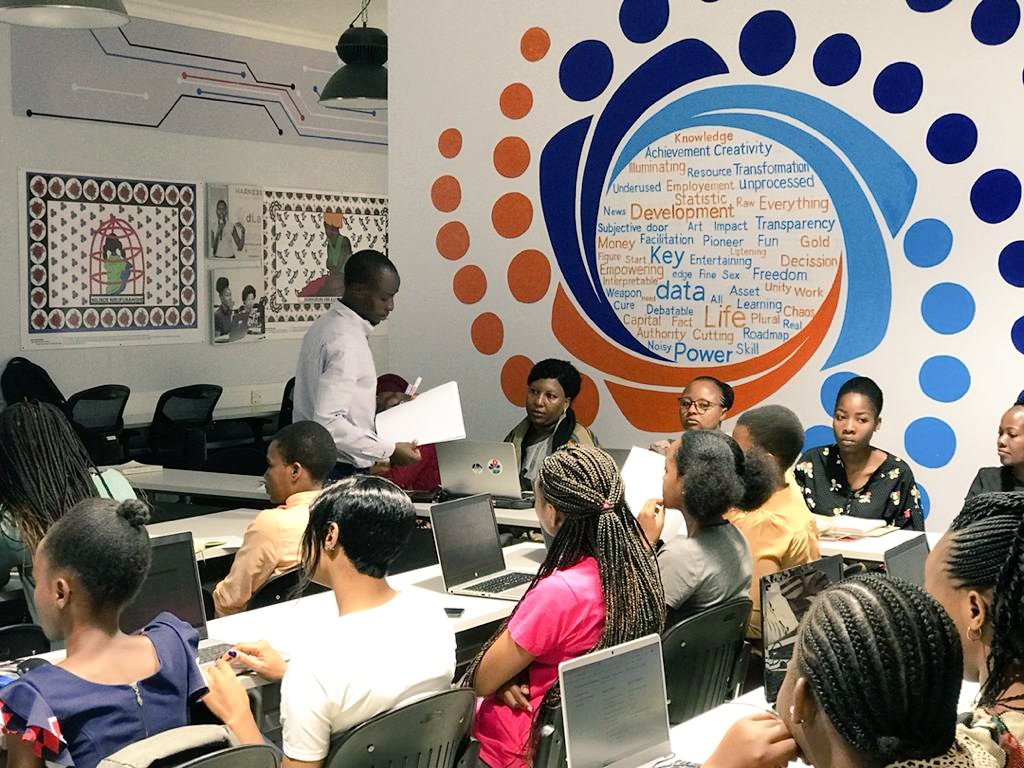 TheLaunchPadTZ's tweet photo. In #Partnership We Trust, so when @dLabTz made the call for us to provide some 21st century skills on Negotiation &amp; Pitching Skills as part of their #Data4Her initiative we did not hesitate to go deliver. The outcome was a fantastic and engaging all day session today as pictured https://t.co/2CYfCkZiQc