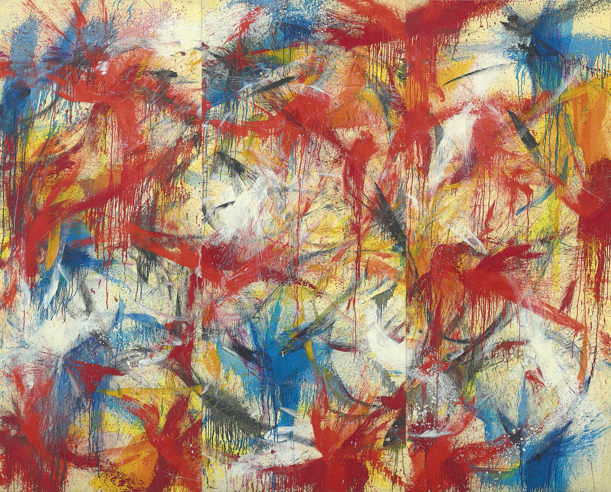 Norman Bluhm - Chicago 1920 -oil on canvas