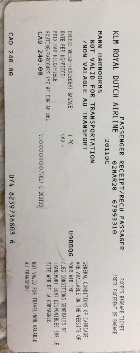 amarsran's tweet photo. I am so disappointed and Frustrated by #AirFrance.My sister traveled on 3rd March from Toronto to India via Paris in Business Class flight #AF351 and they lost her luggage and no answer.I tried calling Delhi,France and Toronto and no one has a clue. https://t.co/VWS9SQo30p