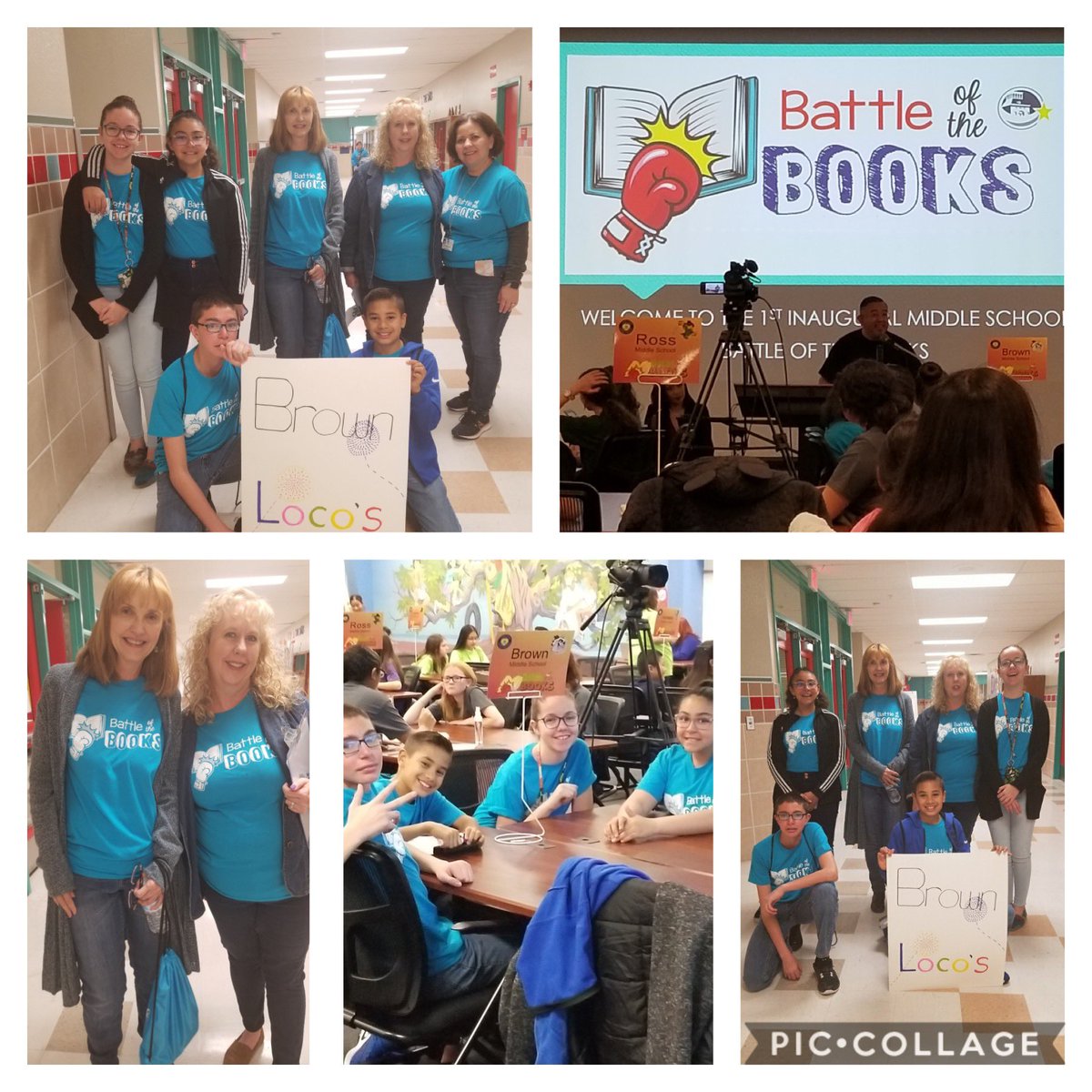 bulldogsbms1's tweet photo. Our Battle of Books team competed today. So proud of our participants - Sofia Souici, Riley Stevens, Hocine Soucini, and Frank Lozano. #BulldogSmart #iamepisd https://t.co/crOWktMg6b