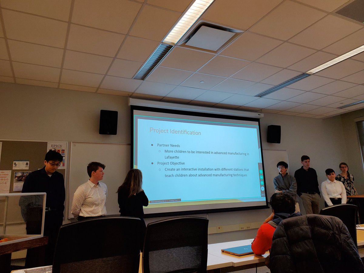 EpicsNs's tweet photo. Both teams had another successful design review. Thank you so much to our reviewers from @fcmlafayette, @Attero_Tech, and @EPICSPurdue! We are excited to build on your feedback to keep improving our projects. https://t.co/XBKYu5Vhcj