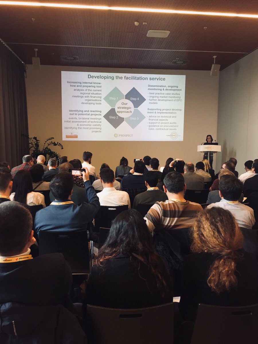 Fedarene's tweet photo. #h2020PROSPECT we are starting our tour of innovative EU initiatives with our host, the @OOESV who is also a skilled PROSPECT mentor with lots of experience in #EPC projects for #streetlight and #public buildings. #WSED2020 https://t.co/R7X9OIThWp