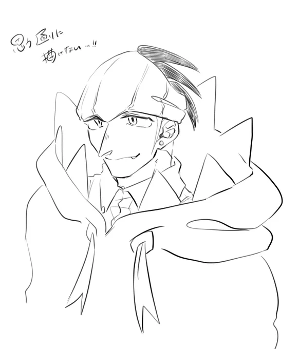 アイパッヨ全然描き慣れない 