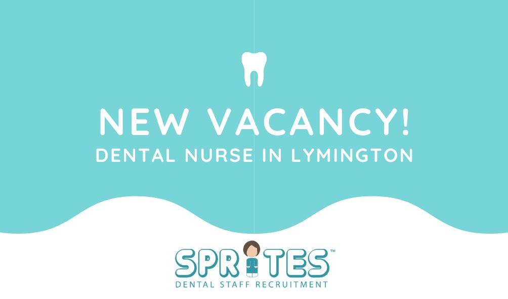 SpritesDental's tweet image. We've a new permanent vacancy!

Sprites Dental Recruitment are hiring on behalf of a lovely private practice in Lymington, Hampshire, for a permanent, fully qualified Dental Nurse. £13 p.h. for 08:45 - 17:30 with an hours' lunch.

Apply here: ow.ly/3n5f50yDDJK