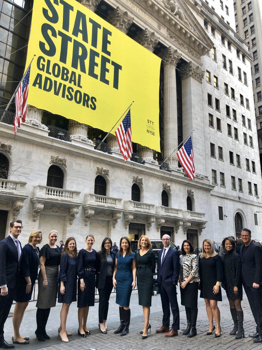 State Street Global Advisors on Twitter: "We're proud to have great #WomenInLeadership at State Street Global Advisors. We've got many of o female leaders here at the @NYSE this morning for the #