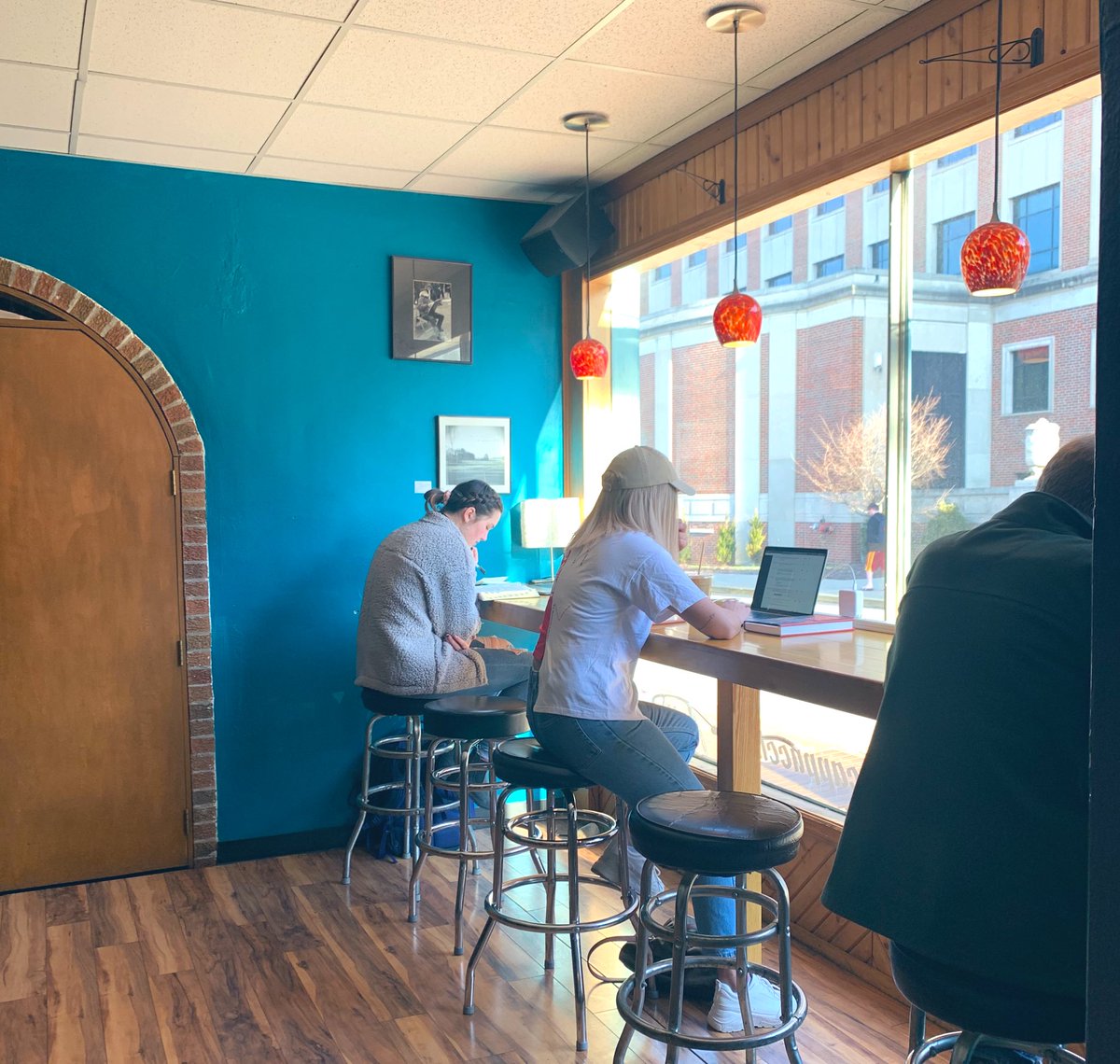 Chill vibes — here ‘til 5! #thegrindwv