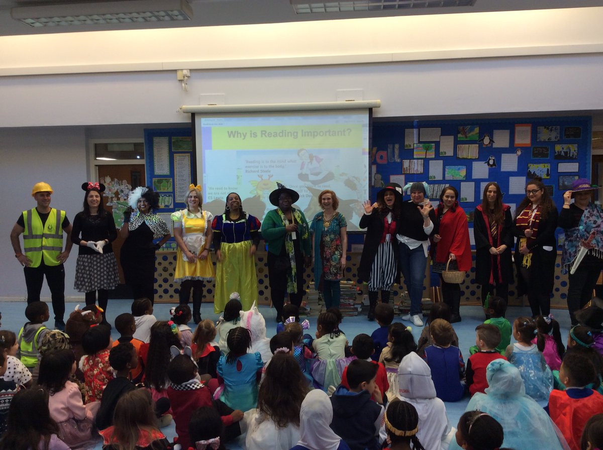 FerryLaneN17's tweet photo. It's World Book Day! Children had a fantastic time visiting different classes that focused on our favourite authors. A big thank you to @AnthologyLondon for their generous book donations and to West End star and author Josiah Choto for reading a story from his new book. https://t.co/IyTR9bsGia