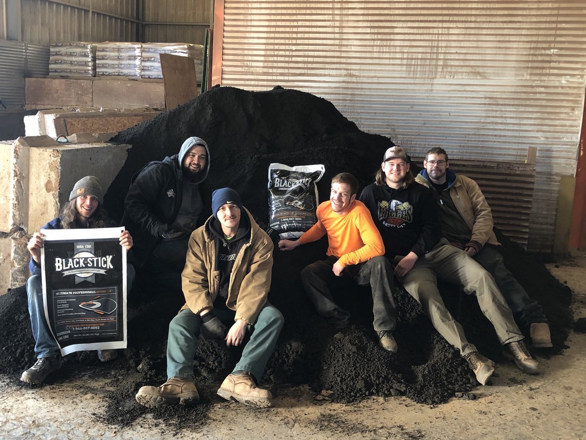 grantcmcknight's tweet photo. At the plant this morning and thought you might like to meet the boys who make and bag your #blackstick with consistency and care. QC is the key to @DuraEdge success. Thanks to all of my dedicated operations employees around the country for all you do during the “busy season”. https://t.co/9XkI6cjfHz
