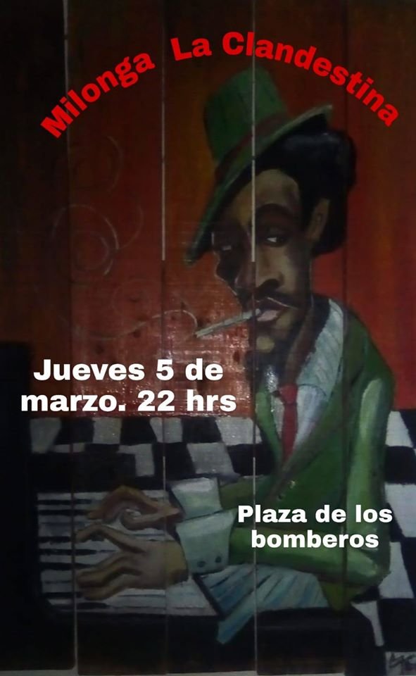 MilongaLa's tweet photo. HOY JUEVES 5 SE BAILA EN LA Milonga Clandestina.
🤟🤟🤟🇺🇾🇺🇾🇺🇾🤟🤟🤟
 
🎱 🏃‍♂️🏃‍♀️🏃‍♀️🏃‍♂️ Corran la bola!!!
Plaza de los 33 orientales en la Av. 18 de julio entre Minas y Magallanes.
#tangoUruguay; #tangoUruguayo; #milongaUruguay; #tangoEnMontevideo; #milongaEnMontevideo https://t.co/QtmGaKUIej