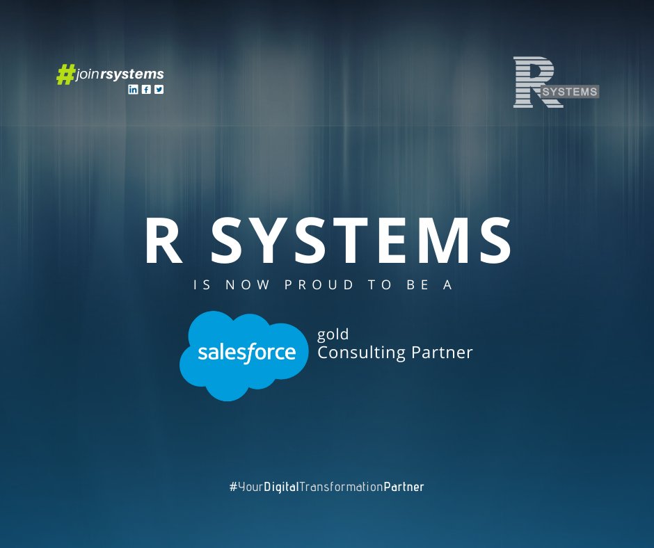RSI is now proud to be a @Salesforce gold consulting partner. For more info lnkd.in/gAeUfT9
#joinrsystems #salesforce #RSystemsTechFunnel #rsystems #consultingpartner