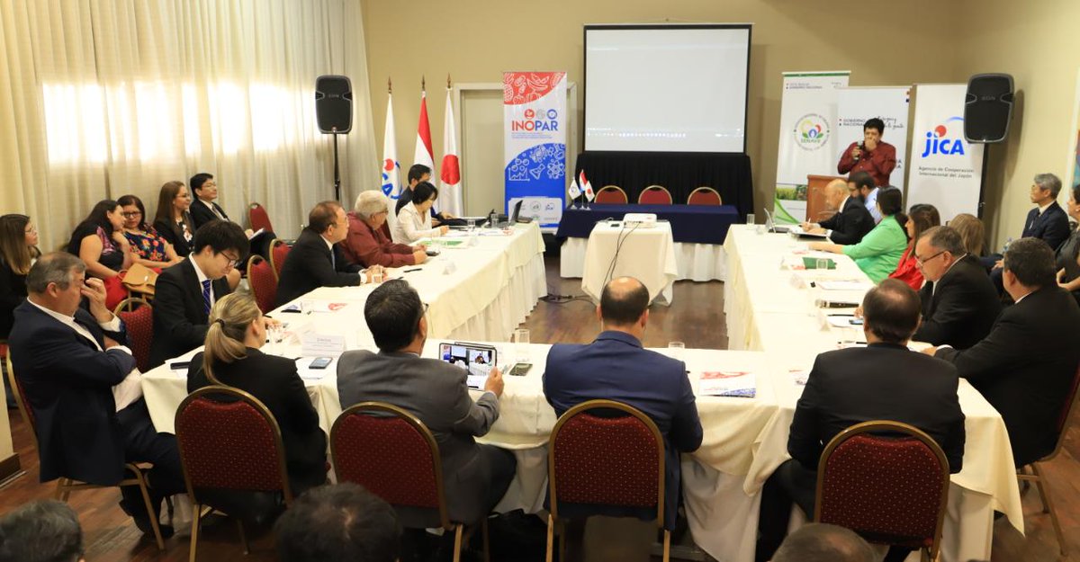 magparaguay's tweet photo. [Ahora] reunión del Comité de Coordinación Conjunta del Proyecto para el Mejoramiento de la Inocuidad de Rubros Agrícolas de Exportación para Pequeños Productores #INOPAR, apoyado por la Agencia de Cooperación Internacional del Japón #JICA https://t.co/BgvcNfV4Cq