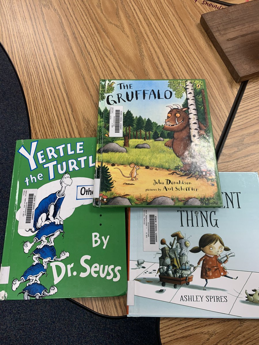 We loved using <a href="/Novel_Effect/">Novel Effect 📚🎶</a> to read these books yesterday! My students loved the extra sound effects!  #finchfalcons <a href="/KWarrington411/">Kelly Warrington</a>