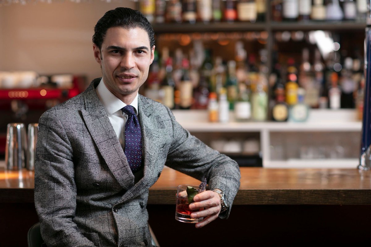 This is the man of the moment. Mo, our bar manager is about to make you the best drink you've ever tasted. What is your cocktail of choice?
