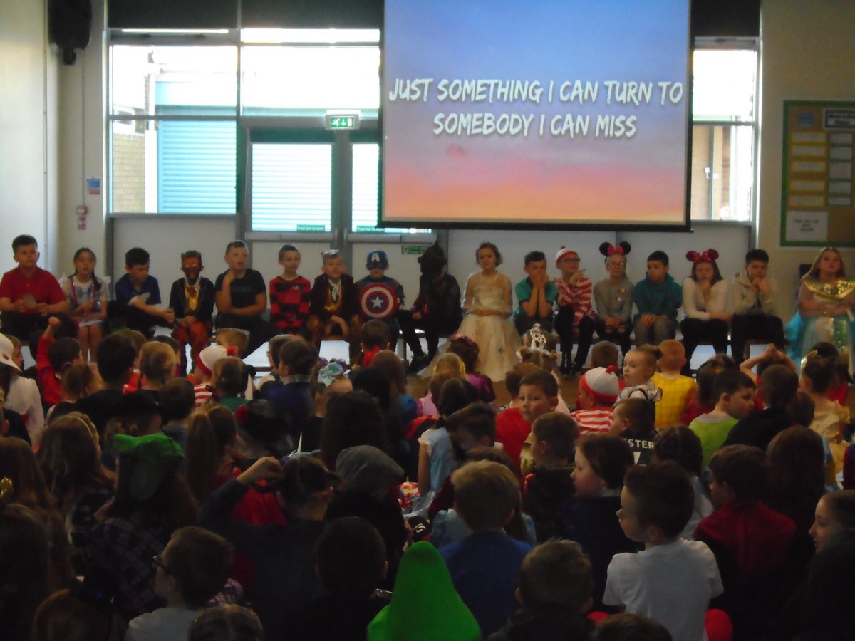 ClaveringTS27's tweet image. #5RT  As part of #WorldBookDay2020, Year 5 delivered a whole school assembly to explain why reading is so important.
