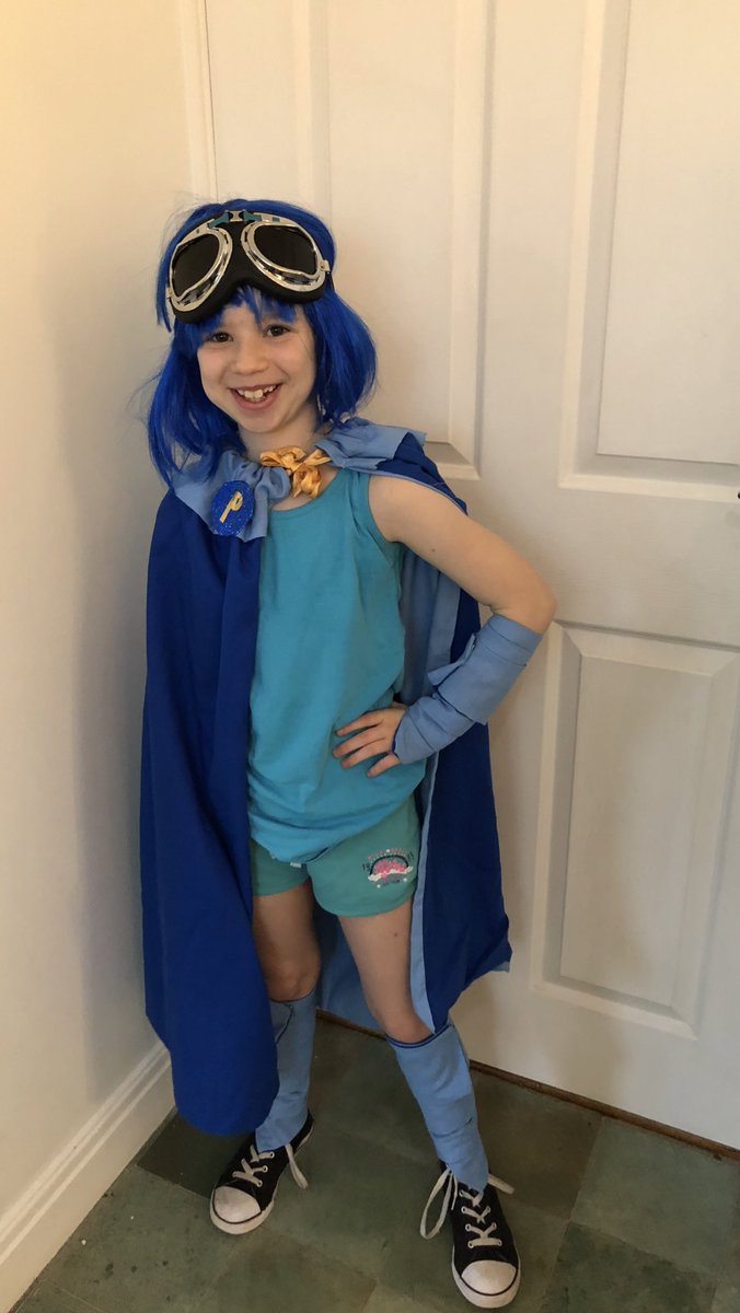 ripple_sea's tweet photo. My little eco ambassador went to school today as #PollyPlanet from #sebandpollyplanet by @MichelleCassar_ a great read about #plasticpollution and #PlasticALotLess #PALL 1/2 https://t.co/7CjikstqtZ