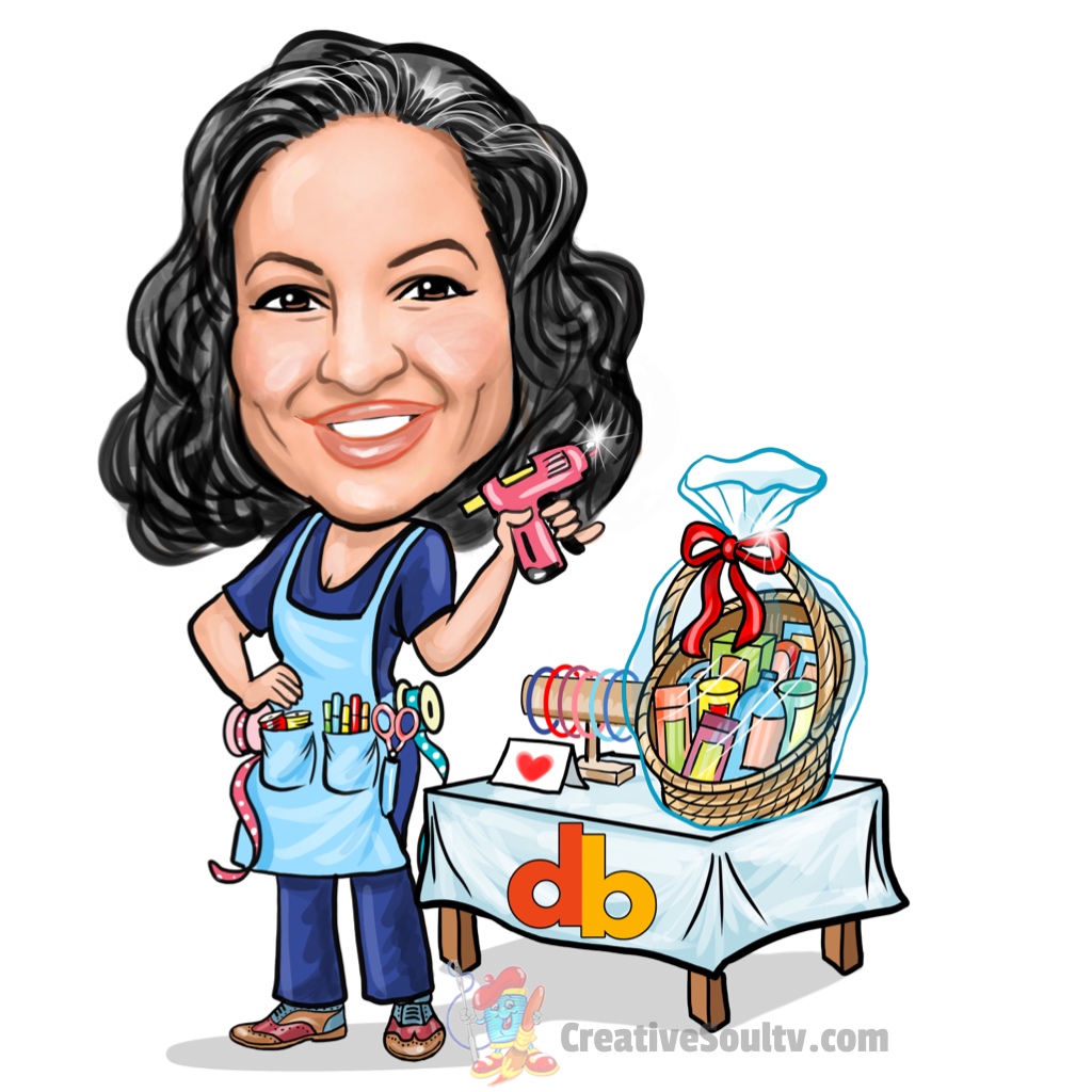 CreativeSoulTV's tweet photo. Custom gift baskets, jewelry and more from this craft lady 🎨 #craftbusiness #crafter #customart #cartoonlogo #custom #ladyboss https://t.co/T11ncFpRZ8