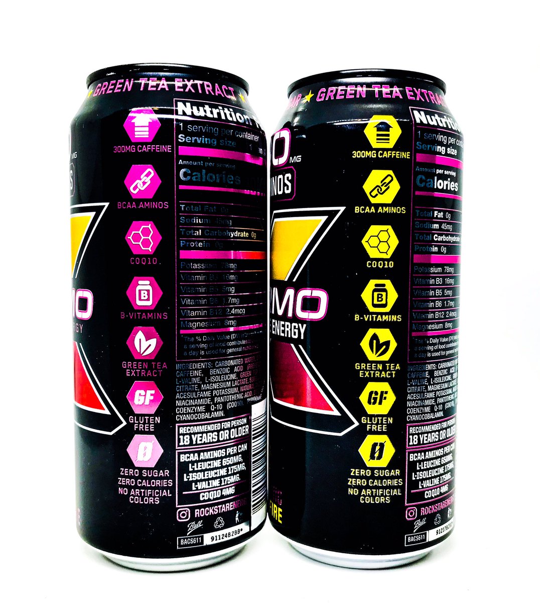 XklusiveEnergy's tweet photo. 2 Versions of the New Rockstar Thermo Tropical  Fire 🌴 🔥 
Which do you prefer? 
⬅️  Left or Right ? ➡️
#energy #rockstar #rockstarenergy #thermo #thermotropicalfire #tropicalfire #xklusive #wearexklusiveenergy #xklusiveenergy https://t.co/V6zSNA0sjm