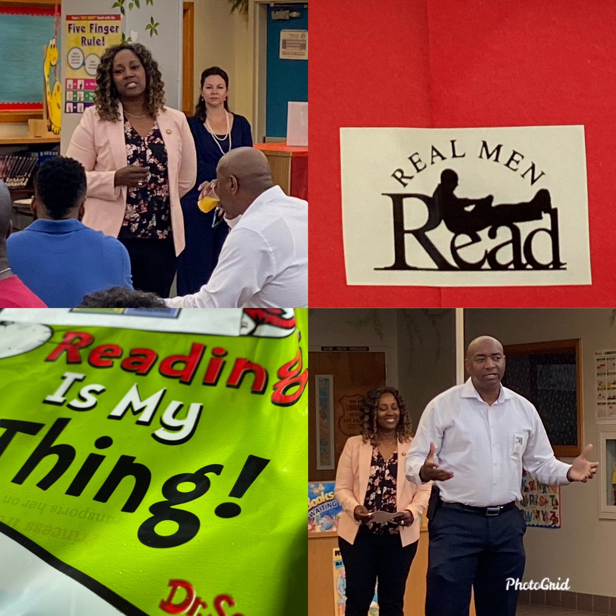 BCPS_DeputySupt's tweet photo. Real Men Read at @DrMLKAcademy #OSPA #OSPABest #BestofOSQ #MenWhoRead #DrSeussWeek https://t.co/2UcJHSzk0p