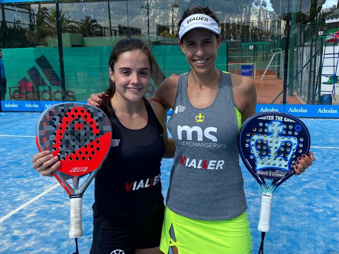 بولا خوسيماريا ومارتا ماريرو. | الصورة: World Padel Tour