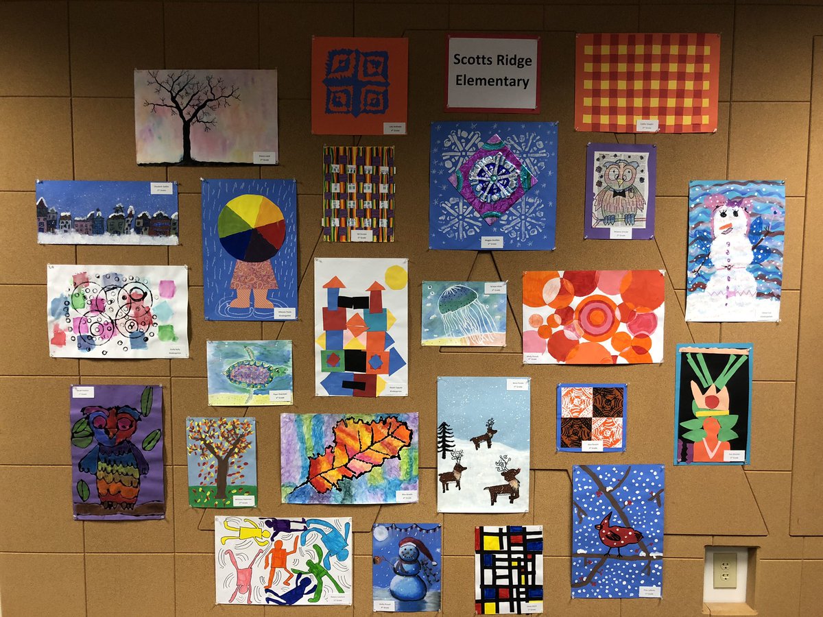 Beautiful sailor artwork hanging at the wcpss board room! #SREart