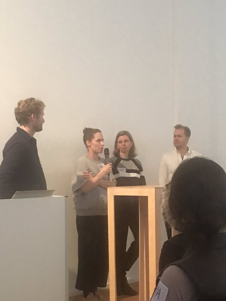 ClaudiaSaar's tweet photo. We have something in common: @NancyBi of @IXDSberlin didn’t join Design Conferences in the last 3 Years. 😅 (Well, I enjoyed lots of others, instead - and Barcamps and hackathons, I highly recommend much more!) #FoSD https://t.co/mIDNorpu1L