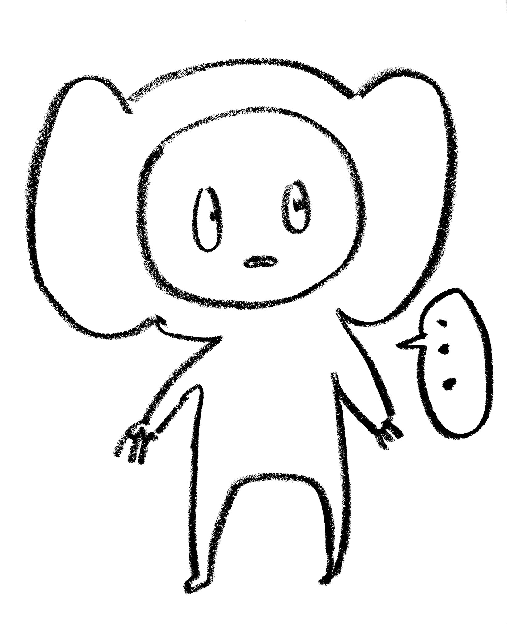 目玉親父 夢に出てきたなにか言いたげなチェブラーシカ イラスト イラスト好きさんと繋がりたい 絵描きさんと繋がりたい お絵描き 絵描きさんとつながりたい 練習 絵 絵師 コロナウイルス コロナばっかりで気が滅入るから可愛い画像貼ろうぜ 夢