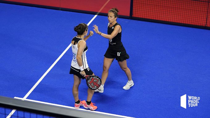 Patty Llaguno and Eli Amatriaín. | Photo: World Padel Tour