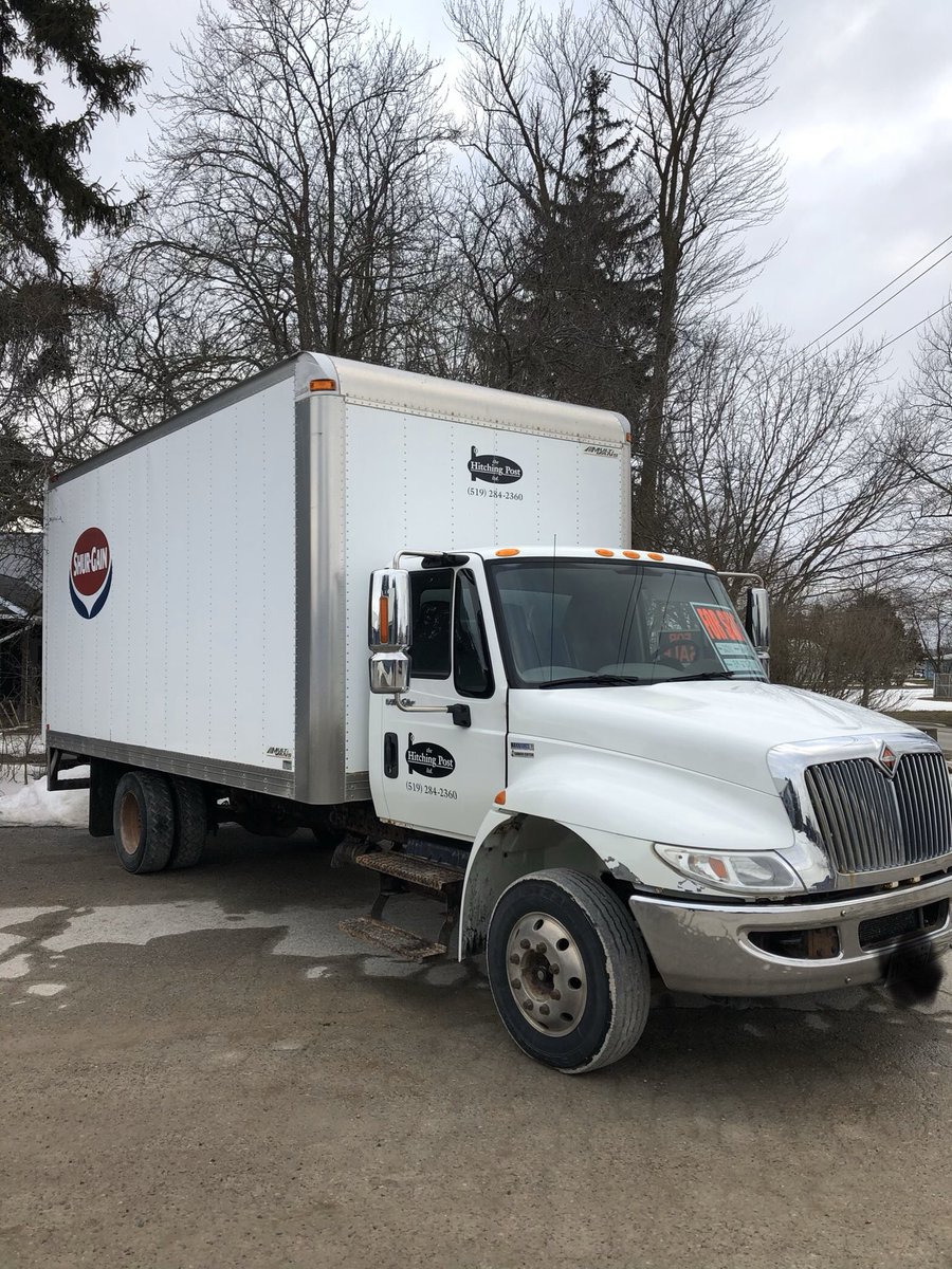 Truck FOR SALE - 2011 International 4300M7 LP, 143,600KMS, 18’ Multivans box with ramp, Allison auto trans, Hyd brakes. Asking $19,900. PM for more details