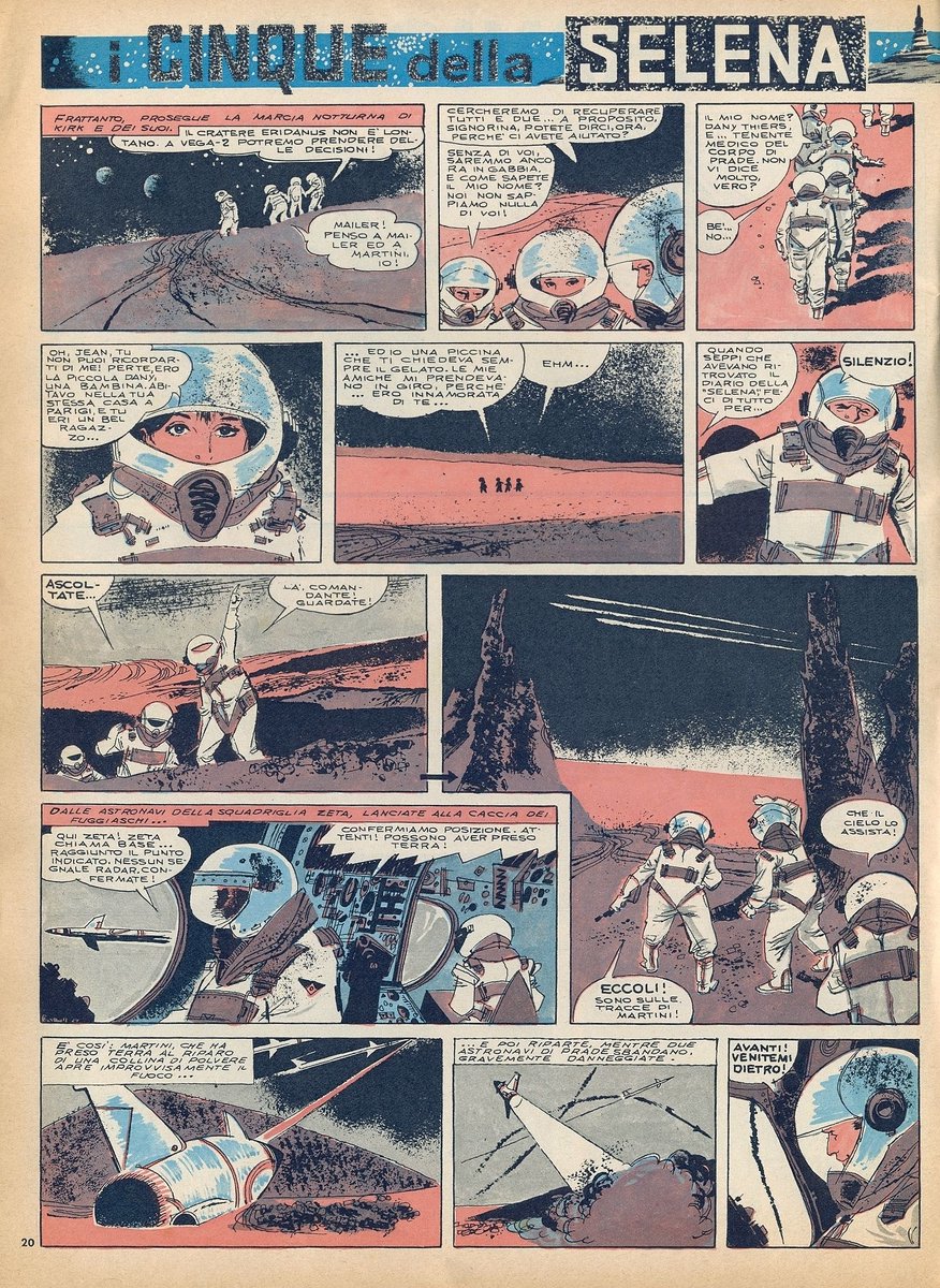 Dino Battaglia, science fiction, 1960s 