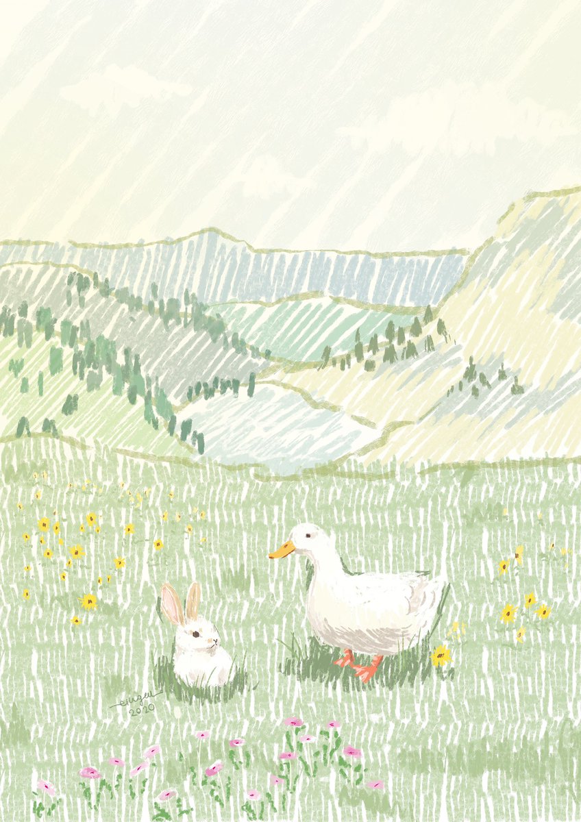 eingwimala_'s tweet photo. ช่วงนี้อินธรรมชาติ อินน้องเป็ดกลม น้องต่ายก้อน 🐇🦆🌷🌼🌳🌲💚 https://t.co/t1N0p0hIaa