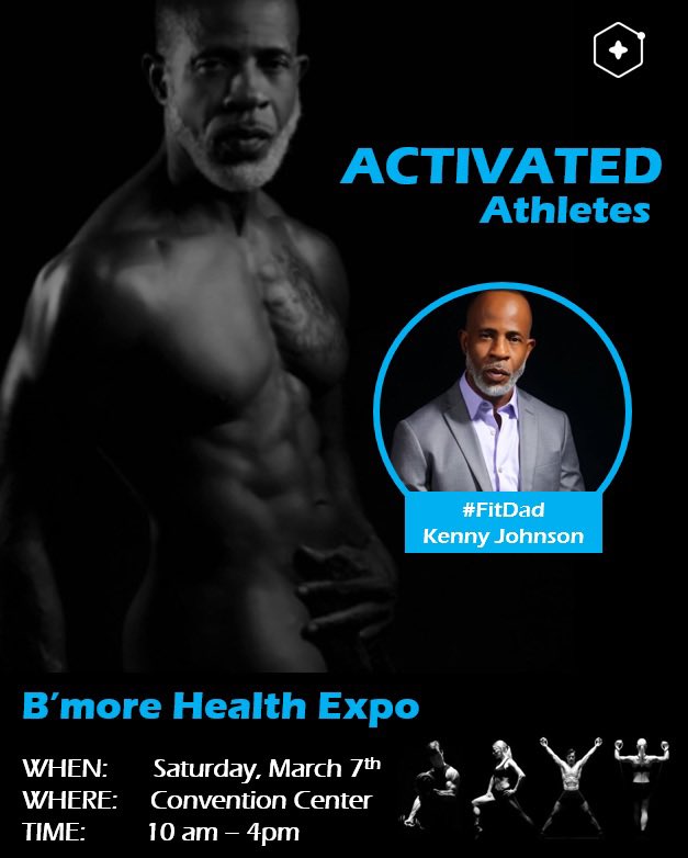 kendew01's tweet photo. I’m activated, who’s next? Join me at the Baltimore health expo and find out more. This Saturday from 8am to 4pm. Stop by and say hi. Look forward to seeing you there. #fitdad #healthmovement https://t.co/ozLjMPOdKQ