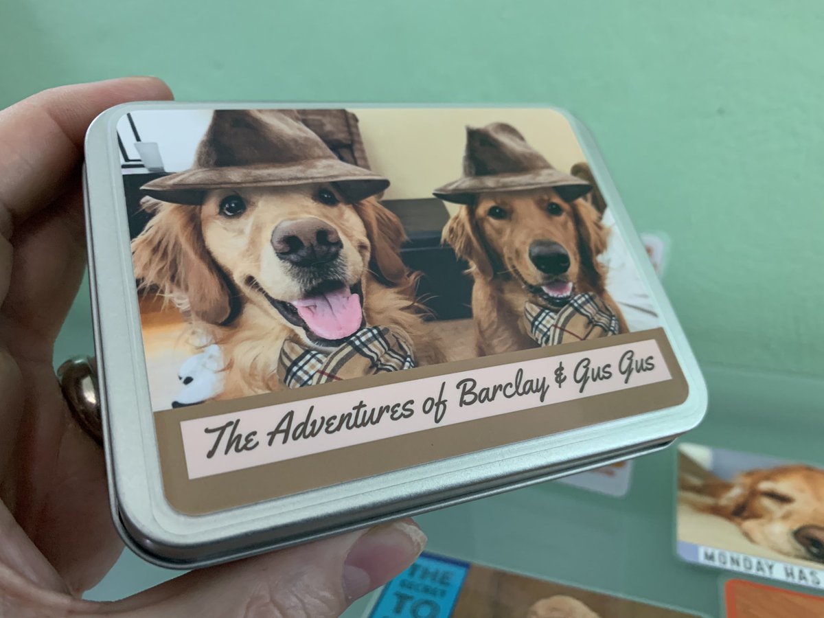 Barclay_FTW's tweet image. Big Barclay Book Bundle Contest: Tell me what your favorite book is for a chance to win this package. Includes our Barkmark, little tin, 7 magnets, and a gifted copy of dad’s buddy @Jarrod_Robbins new Ebook novel. I will randomly select from the comments.